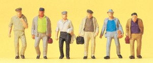 Mężczyźni, Preiser 14086, figurki H0-1:87