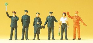 Personel kolejowy DB, Preiser 14140, figurki H0-1:87