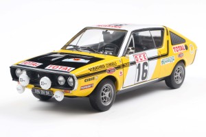 RENAULT 17 GORDINI #16 Prive 6th Rallye Morocco 1976 rok w 1:18, SOLIDO 1803709, NA ZAMÓWIENIE