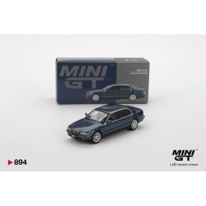 BMW 750 IL (E38) 1998 – (Sorrento Blue Metallic) w 1:64, Mini GT 00894-L