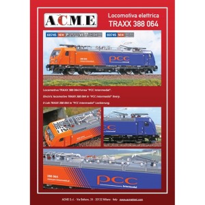 Elektrowóz E-Lok TRAXX 388 064 w H0-1:87 PCC Intermodal ep. VI, ACME 60745, NA ZAMÓWIENIE