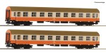Zestaw 2 wagonów osobowych 2 kl. TT-1:120 DR ep. IV, Roco 6280017, NA ZAMÓWIENIE