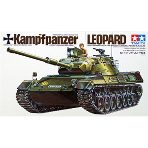 Zachodnio niemiecki  czołg Leopard 1 w 1:35, Tamiya 35064