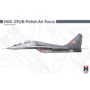 Samolot MiG-29UB Polish Air Force w 1:48, Hobby2000 Art.48025
