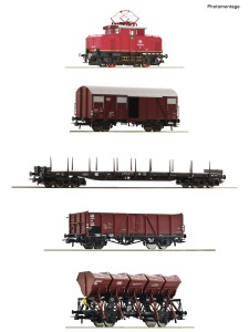 Pociąg towarowy „Oberammergau“ z lokomotywą 169 005 z dźwiękiem DCC H0-1:87 DB ep. IV, Roco 5510003, NA ZAMÓWIENIE