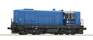 Lokomotywa spalinowa 742 171-2  z dźwiękiem DCC H0-1:87 CD Cargo ep. VI, Roco 7310004, NA ZAMÓWIENIE
