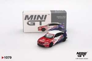 Honda Civic Type R 2024 Pace Car HRC w 1:64, Mini GT 01079
