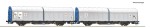 Zestaw 2 wagonów z przesuwnymi ścianami typ Hiirrs H0-1:87 Transwaggon ep. V-VI, Roco 6600276, NA ZAMÓWIENIE