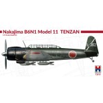 Bombowiec Nakajima B6N1 Model 11 Tenzan w 1:72, Hobby2000 Art.72015