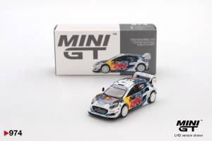 Ford Puma Rally1 #13 M-Sport Ford WRT 2024 Rally Monte Carlo w 1:64, Mini GT 00974-L