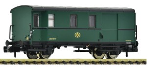 Wagon bagażowy pociągu towarowego typu Pwgs N-1:160 SNCB ep. III, Fleischmann 830156, NA ZAMÓWIENIE