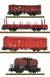 Zestaw 4 wagonów towarowych w N-1:160 MAV ep. IV, Fleischmann 6660096, NA ZAMÓWIENIE