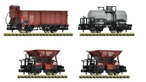 Zestaw 4 wagonów towarowych w N-1:160 DRG ep. II, Fleischmann 6660120, NA ZAMÓWIENIE