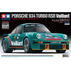 Samochód Porsche 934 Turbo RSR Vaillant w 1:24, Tamiya 24334, NA ZAMÓWIENIE