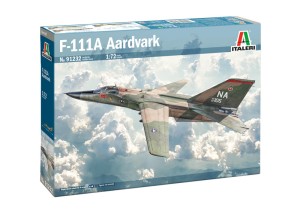 Myśliwiec F-111A Aardvark w 1:72, Italeri  91232, NA ZAMÓWIENIE