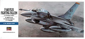Samolot F-16B Plus Fighting Falcon w 1:72, Hasegawa Art. D4 (00444)  