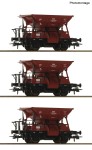 Zestaw 3 wagonów samowyładowczych Talbot H0-1:87 OBB ep. III-IV, Roco 6600283, NA ZAMÓWIENIE