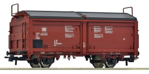 Wagon z przesuwnymi ścianami/dachem typ Tims H0-1:87 DB ep. IV, Roco 6600264, NA ZAMÓWIENIE