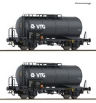 Zestaw 2 cystern typu Zs H0-1:87 VTG/GATX Rail Germany ep. V-VI, Roco 6600246, ZAPOWIEDŹ