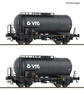 Zestaw 2 cystern typu Zs H0-1:87 VTG/GATX Rail Germany ep. V-VI, Roco 6600246, ZAPOWIEDŹ