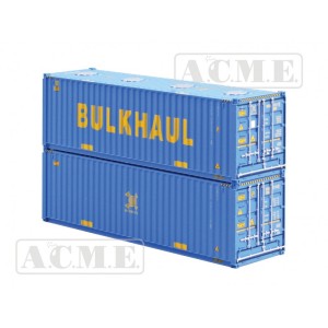 Zestaw 2 kontenera Bulkhaul (30-stopowe) H0-1:87, ACME 95052, NA ZAMÓWIENIE