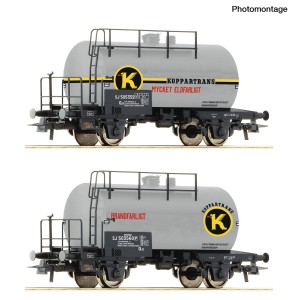 Zestaw 2 cystern 2-osiowych typu Deutz H0-1:87 SJ ep. III-IV, Roco 6600302, ZAPOWIEDŹ