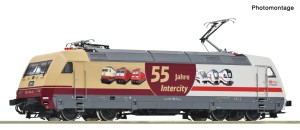 Elektrowóz BR 101 110-5 (55 lat InterCity w Niemczach, limitowany model) w H0-1:87 DB AG ep. VI, Roco 7500324, ZAPOWIEDŹ 