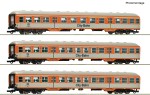 Zestaw 3 wagonów osobowych „City-Bahn“, H0-1:87 DB ep. IV-V, Roco 6200247, ZAPOWIEDŹ