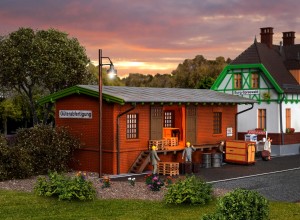 Magazyn kolejowy H0-1:87, Kibri 39459