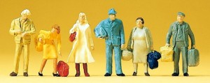 Podróżni, Preiser 14133, figurki H0-1:87, NA ZAMÓWIENIE