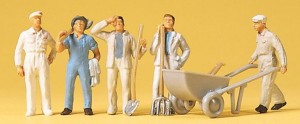 Robotnicy budowlani, Preiser 14144, figurki H0-1:87