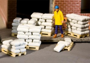 Worki H0-1:87, Faller 180903, 40 szt.