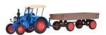 Traktor Lanz H0-1:87 z przyczepą, Kibri 12232