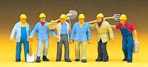 Robotnicy kolejowi, Preiser 10033, figurki H0-1:87