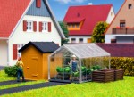 Przydomowa szklarnia i akcesoria ogrodnicze H0-1:87, Kibri 38144