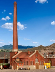 Kotłownia z kominem H0-1:87, Kibri 39821