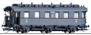 Wagon osobowy 3. kl. Ciy TT-1:120 PKP ep. IIIb, Tillig 16039, NA ZAMÓWIENIE