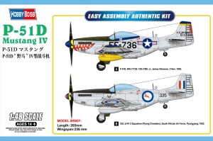 Myśliwiec P-51D Mustang IV 1:48, Hobby Boss 85806