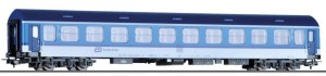 Wagon osobowy 2. kl. Y/B 70 H0-1:87 ČD ep. VI, Tillig 74884