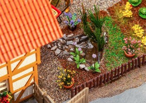 Stawy ogrodowe H0-1:87, Faller 180973, 7 szt.