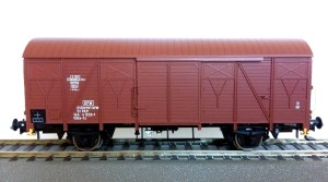Wagon kryty 223K/1 Gkks-tx H0-1:87 PKP ep. IVc, Rivarossi HRS6437, NA ZAMÓWIENIE