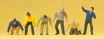 Robotnicy, Preiser 14064, figurki H0-1:87