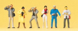 Fotografowie, Preiser 14080, figurki H0-1:87
