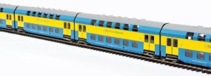Zespół wagonów piętrowych Bhp H0-1:87 Chojnice PKP ep. V, Rivarossi HRS4238