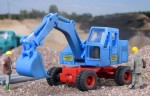 Koparka kołowa Fuchs 301H H0-1:87, Kibri 11288