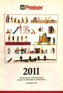 Katalog nowości Preiser 2011, DE, EN