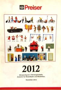 Katalog nowości Preiser 2012, DE, EN