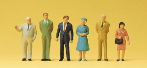 Przechodnie stojący, Preiser 14125, figurki H0-1:87, NA ZAMÓWIENIE