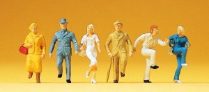 Przechodnie na schodach, Preiser 14132, figurki H0-1:87, NA ZAMÓWIENIE