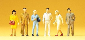 Przechodnie, Preiser 14135, figurki H0-1:87